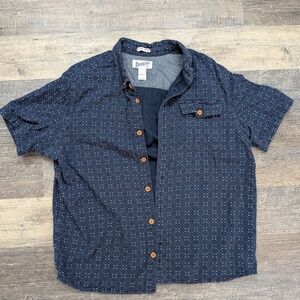 Duluth Short Sleeve Button Mens Untucked Shirt Large